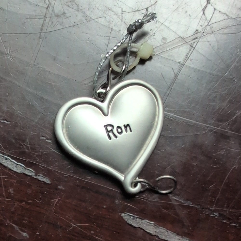 GANZ Silver Heart Brooch